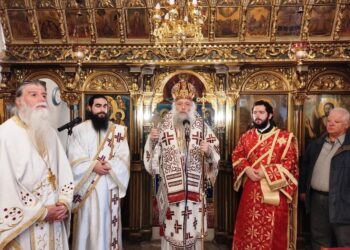 Κυριακή Θ’ Λουκά στην Κοίμηση της Θεοτόκου Βίβλου Νάξου