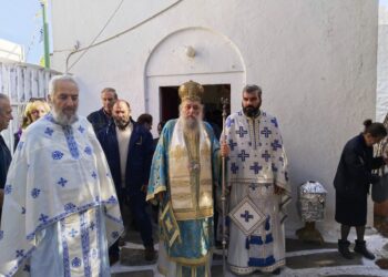 Η εορτή του Ιερού Χρυσοστόμου στο νησί της Νάξου