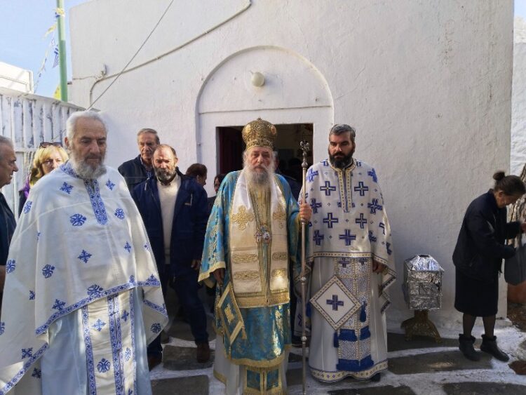 Η εορτή του Ιερού Χρυσοστόμου στο νησί της Νάξου