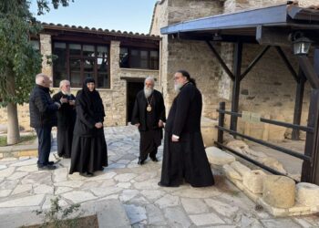 Επίσκεψη του Μητροπολίτου Ηλείας και Ωλένης στην Κύπρο