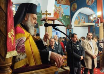 Η εορτή του Αγίου και ενδόξου πρωτομάρτυρος και αρχιδιακόνου Στεφάνου στην Ι.Μ. Θεσσαλιώτιδος