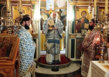 Κυριακή ΙΔ’ Λουκά στον Ιερό Ενοριακό Ναό Αγίου Γεωργίου Αγκαιριάς Πάρου