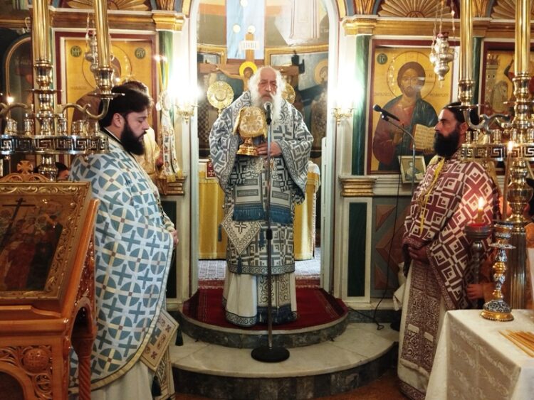 Κυριακή ΙΔ’ Λουκά στον Ιερό Ενοριακό Ναό Αγίου Γεωργίου Αγκαιριάς Πάρου