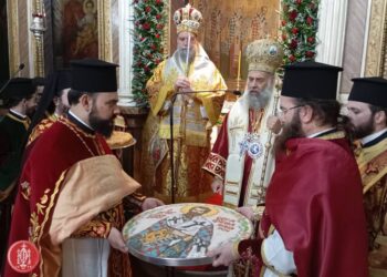 Τον Άγιον ένδοξο ιερομάρτυρα του Χριστού Σεραφείμ εόρτασε η Μητρόπολη Θεσσαλιώτιδος