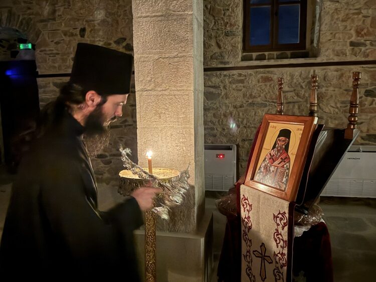 Αγρυπνία για τον Άγιο Διονύσιο στην Ιερά Μονή Παμμεγίστων Ταξιαρχών (Τσούκας)