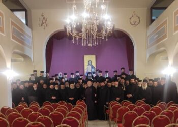 Ιερατική Σύναξη στην «Κροκίδειο Αίθουσα» με θέμα: «Χριστούγεννα, αφορμή Ιερατικής αυτογνωσίας»