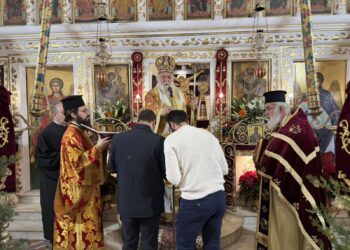 Κερκύρας Νεκτάριος: «Ο Λόγος του Θεού σαρκώθηκε για να καθαρίσει την αμαυρωθείσα ανθρώπινη φύση και να την ανεβάσει στον ουρανό»