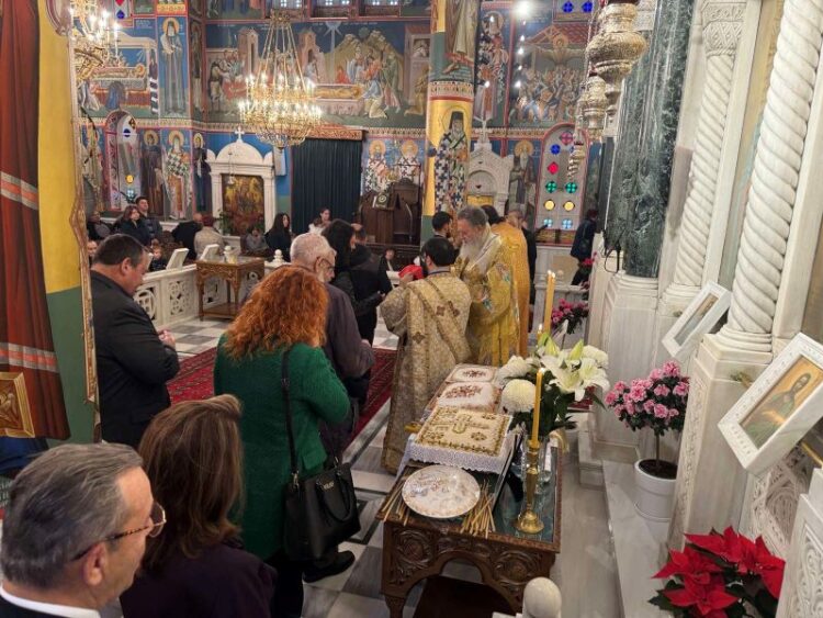 Ο ΜΗΤΡΟΠΟΛΙΤΗΣ ΧΑΛΚΙΔΟΣ ΣΤΟΝ ΟΣΙΟ ΙΩΑΝΝΗ ΤΟΝ ΡΩΣΣΟ