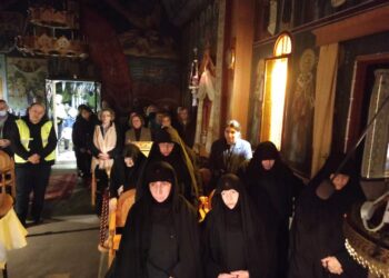 ΠΑΝΗΓΥΡΙΣΕ Η ΓΥΝΑΙΚΕΙΑ Ι. ΜΟΝΗ ΟΣΙΟΥ ΠΑΤΑΠΙΟΥ ΓΕΡΑΝΕΙΩΝ ΟΡΕΩΝ ΤΗΝ ΜΝΗΜΗ ΤΟΥ ΠΡΟΣΤΑΤΟΥ ΟΣΙΟΥ ΤΗΣ