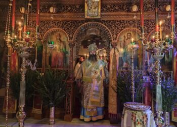 Η ΕΟΡΤΗ ΤΟΥ ΑΓΙΟΥ ΕΛΕΥΘΕΡΙΟΥ ΣΤΗΝ ΑΝΔΡΩΑ Ι. ΜΟΝΗ ΑΝΑΣΤΑΣΕΩΣ ΧΡΙΣΤΟΥ ΣΤΟ ΛΟΥΤΡΑΚΙ