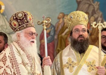 Η Χειροτονία του νέου Επισκόπου Κρούγιας στα Τίρανα