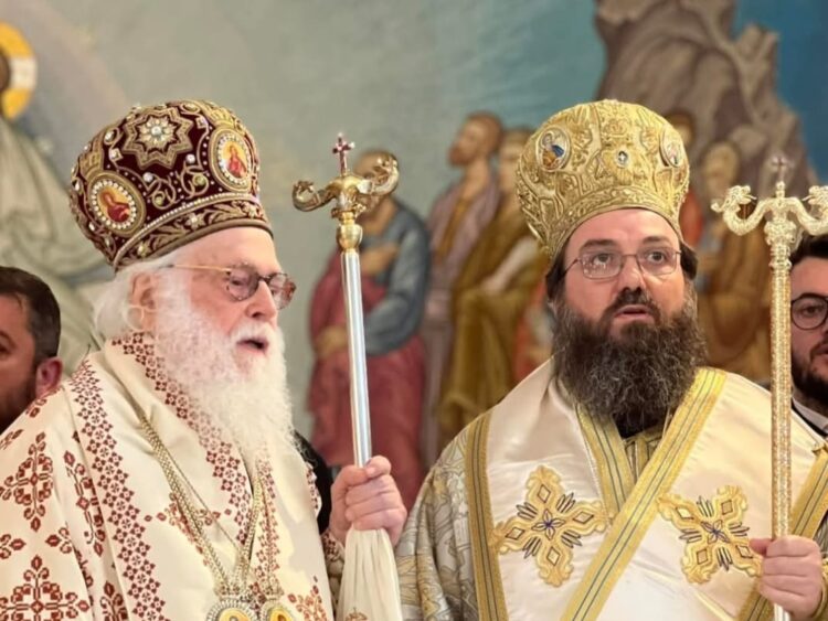 Η Χειροτονία του νέου Επισκόπου Κρούγιας στα Τίρανα