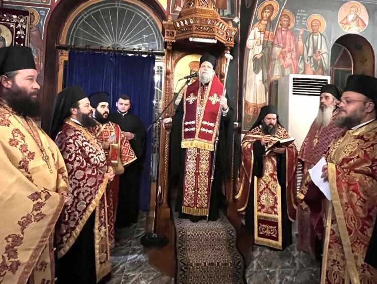 Μέγας Εσπερινός Αγίου Ελευθερίου στη Ν. Ιωνία