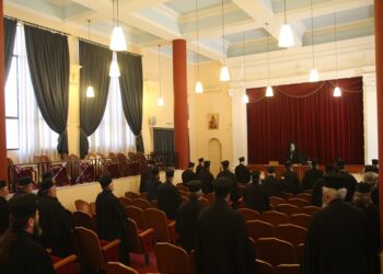 Ἱερατική Σύναξη τῶν Κληρικῶν τῆς Ἱερᾶς Μητροπόλεως Ναυπάκτου καί Ἁγίου Βλασίου