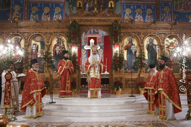 Τα Άγια Χριστούγεννα στη Λαμία