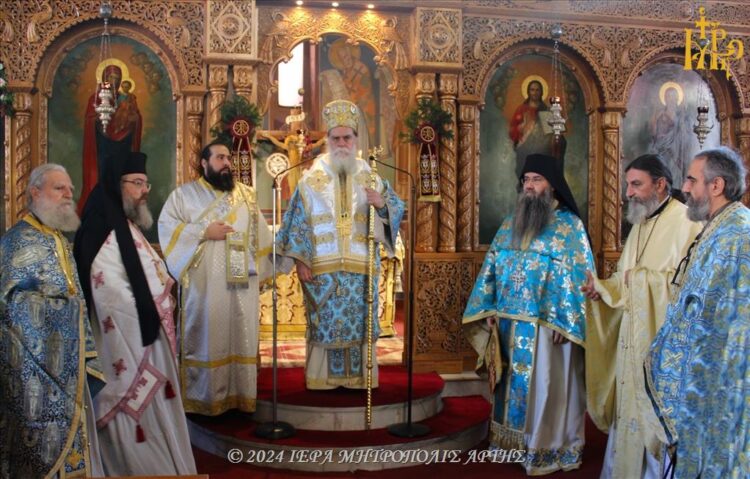 Πανηγύρισε η ενορία του Αγίου Νικολάου στην Άρτα