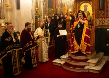 Ο Εσπερινός των Χριστουγέννων στην Καλαμάτα