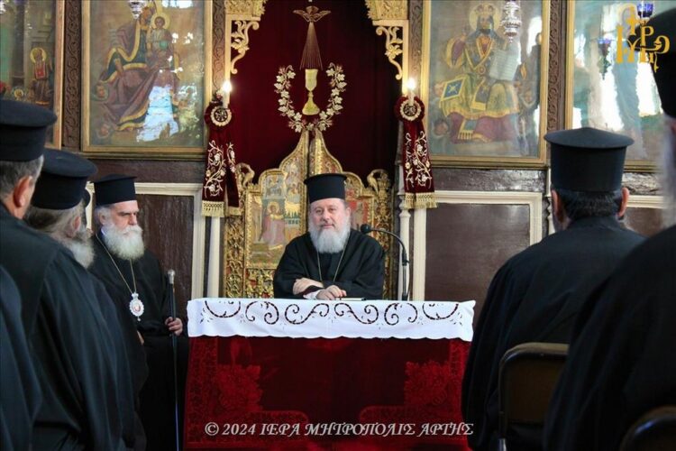 Ιερατική Σύναξη στην Ιερά Μητρόπολη Άρτης