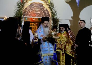 Η Σπερχειάδα υποδέχθηκε την Τιμία Κάρα της Αγίας Άννης