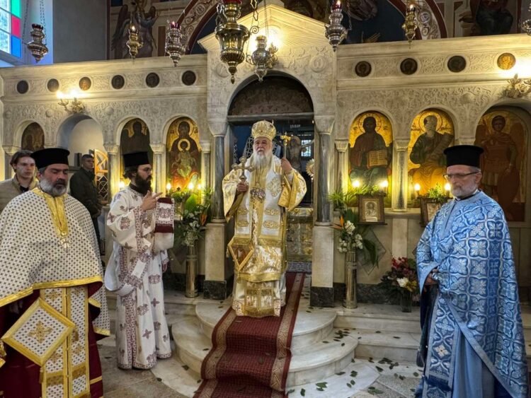 Ο Κερκύρας Νεκτάριος στους Παξούς