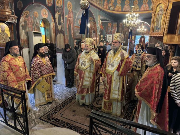 Δισαρχιερατική Θεία Λειτουργία για την εορτή του Αγίου Ελευθερίου στη Ν. Ιωνία
