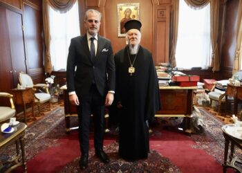 Επίσκεψη του νέου Προέδρου της ΕΡΤ στο Οικουμενικό Πατριαρχείο