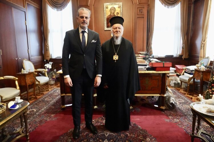Επίσκεψη του νέου Προέδρου της ΕΡΤ στο Οικουμενικό Πατριαρχείο