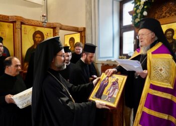 Πατριαρχική χοροστασία στον πανηγυρίζοντα Ι. Ναό Αγίου Αλυπίου Ατταλείας, που εορτάζει την 180η επέτειο από την ανέγερσή του