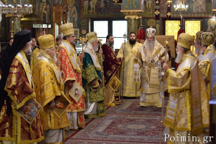 Πολυαρχιερατικό Συλλείτουργο για τα ονομαστήρια του Μητροπολίτου Καισαριανής, Βύρωνος και Υμηττού Δανιήλ