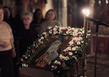Κατανυκτική Αγρυπνία για τον Όσιο Πορφύριο, στο Παρεκκλήσιο της Παναγίας Εβραΐδος της Καστοριάς