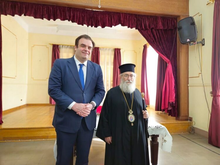 Tην Αμπέτειο Σχολή Καίρου επισκέφθηκε ο Υπουργός Παιδείας και Θρησκευμάτων