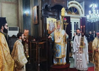 Το Καστόρι τίμησε τον Πολιούχο του Άγιο Θεόκλητο – Επιμνημόσυνη δέηση στον Καραβά