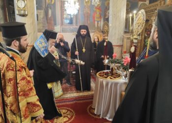 Υποδοχή Λειψάνου του Οσίου Θεοδοσίου του κοινοβιάρχου στα Φάρσαλα