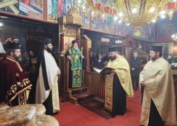 Πανηγυρικός Εσπερινός στον Ι.Ν. Αγίου Αθανασίου στα Βρυσιά Φαρσάλων