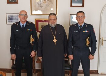 Στον Μητροπολίτη Μεσσηνίας ο νέος Διοικητής Π.Υ. Μεσσηνίας