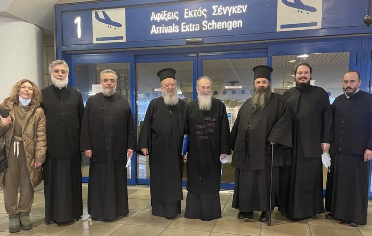 Η επιστροφή από την Αμερική του Μητροπολίτου Κορίνθου