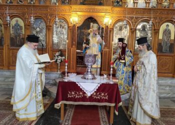 Κυριακή προ των Φώτων στον Ι. Ν. Αγίου Γεωργίου Καρδίτσης