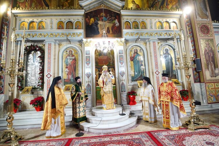 Η εορτή του Μεγάλου Βασιλείου και η Πρώτη του Νέου Έτους στην Ιερά Μητρόπολη Πειραιώς.