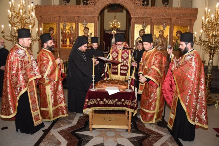 Κοπή της Βασιλόπιτας της Ιεράς Μητροπόλεως Βελγίου