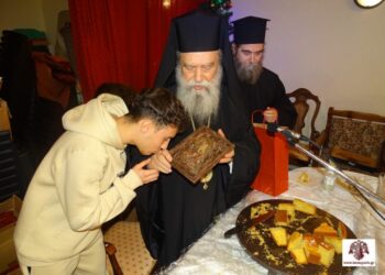 Ωφέλιμη πνευματική συνάντηση του Μητρ. Σπάρτης με παιδιά κληρικών της Ι. Μητροπόλεώς