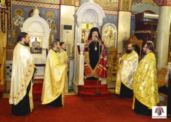 Αρχιερατικός Εσπερινός για τους εκπαιδευτικούς στον Ι.Ν. Οσίου Νίκωνος