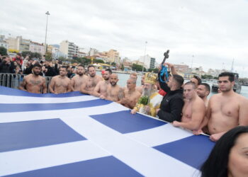 Μέ λαμπρότητα ἑορτάστηκαν τά Θεοφάνεια στήν Ἱερά Μητρόπολη Πατρῶν