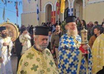 ΣΤΗ ΛΕΥΚΙΜΜΗ Ο ΜΗΤΡΟΠΟΛΙΤΗΣ ΒΡΕΣΘΕΝΗΣ ΘΕΟΚΛΗΤΟΣ