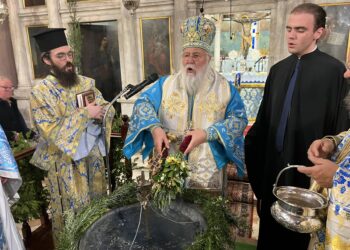 Κυριακή προ των Φώτων στην Ιερα Μητρόπολη Κερκυρας