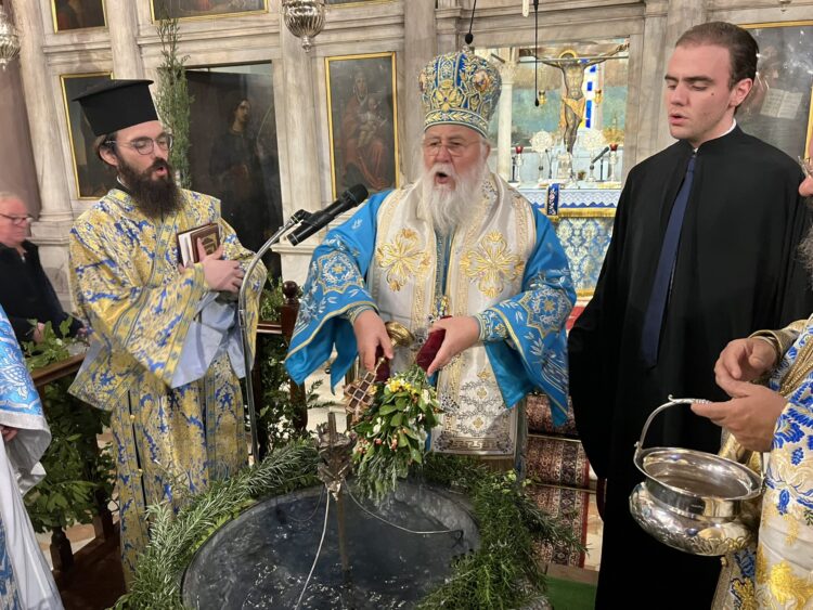 Κυριακή προ των Φώτων στην Ιερα Μητρόπολη Κερκυρας