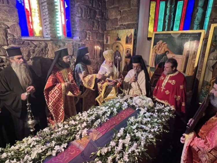 Πανήγυρις Ευρέσεως Ιερών Λειψάνων Οσιομάρτυρος Εφραίμ στην Νέα Μάκρη