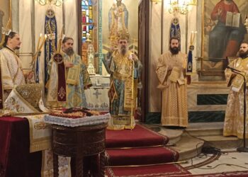 Ἡ ἑορτή τοῦ Ὁσιομάρτυρος Παύλου τοῦ Πατρέως, στήν Ἱερά Μητρόπολη Πατρῶν