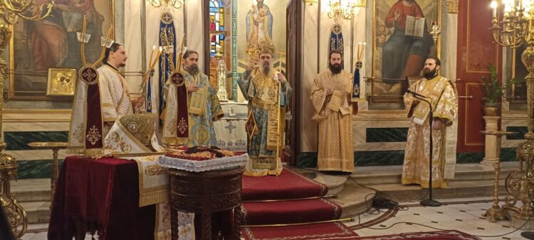 Ἡ ἑορτή τοῦ Ὁσιομάρτυρος Παύλου τοῦ Πατρέως, στήν Ἱερά Μητρόπολη Πατρῶν