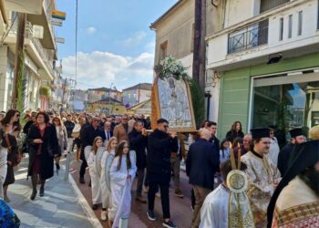 Η ΙΣΤΙΑΙΑ ΤΙΜΗΣΕ ΤΟΝ ΠΟΛΙΟΥΧΟ ΤΗΣ ΑΓΙΟ ΑΘΑΝΑΣΙΟ