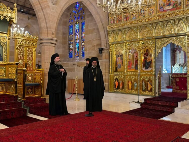 Επίσκεψη του Μητροπολίτη ΙρλανδίαςΙακώβου στην Ιερά Αρχιεπισκοπή Αυστραλίας